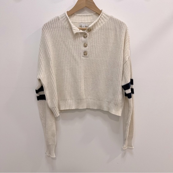 American Eagle Outfitters Sweaters - AMERICAN eagle polo striped knit sweater